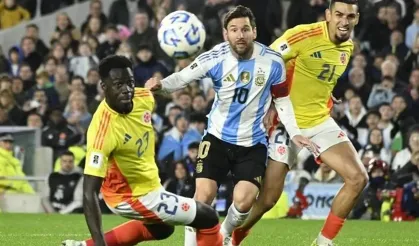Arjantin ile Kolombiya, sahadan 1 puanla ayrıldı