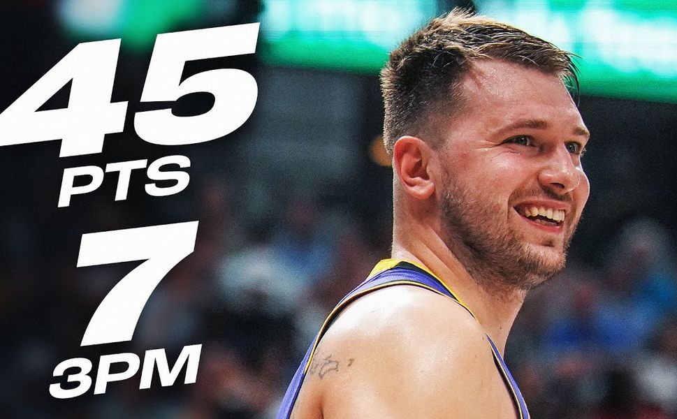 Luka Doncic, eksi takımına 45 sayı attı!
